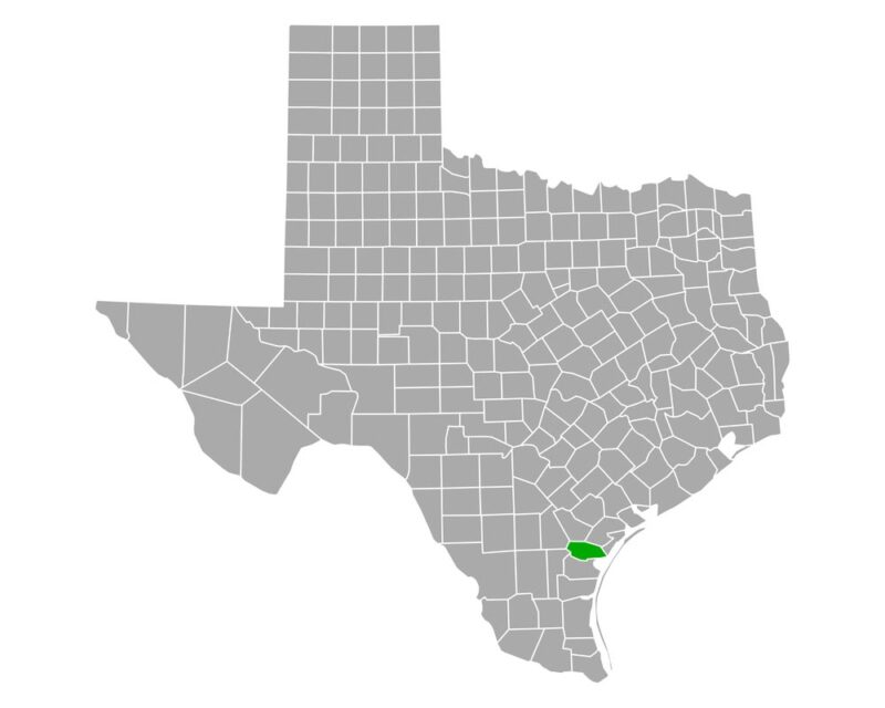 San Patricio County Map